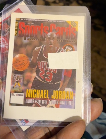 1997 Sports Cards Magazine #NNO Michael Jordan — front