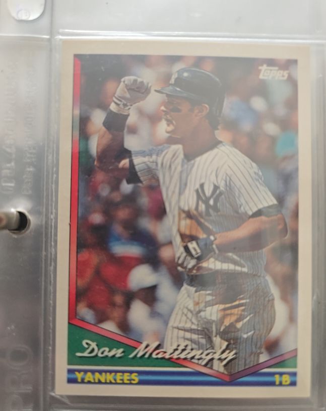 1994 Topps #600 Don Mattingly — front