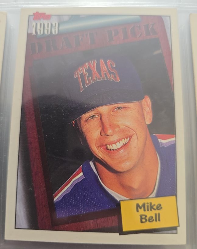 1993 Topps Draft Pick #201 Mike Bell — front