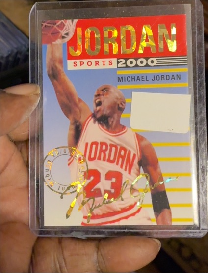 1992 Sports 2000 Gold Variation Michael Jordan — front