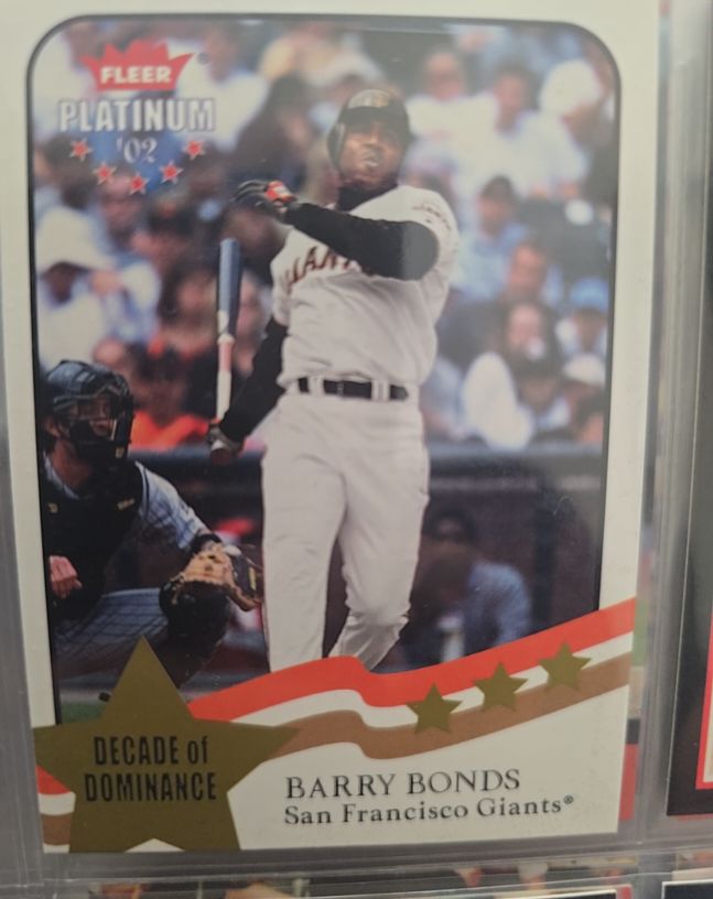 2002 Fleer Platinum #251 Barry Bonds — front