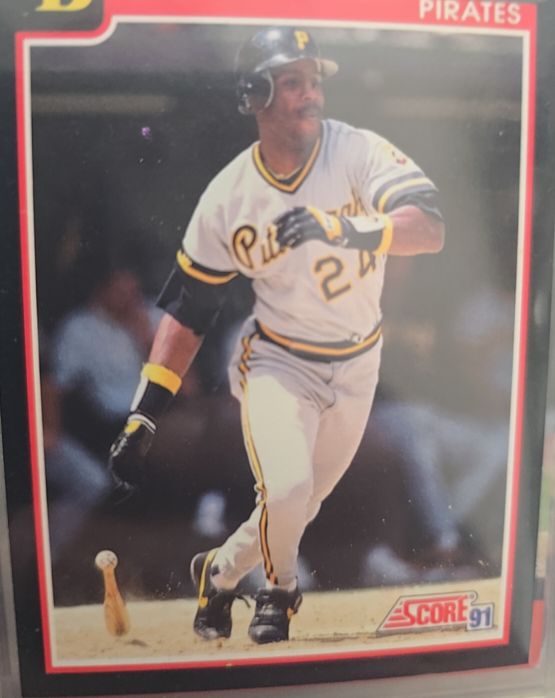 1991 Score #330 Barry Bonds Pittsburgh Pirates — front