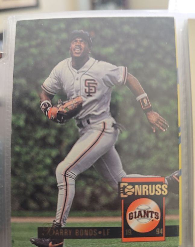 1994 Donruss #349 Barry Bonds — front