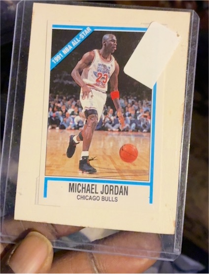 1991-92 Panini #96 Michael Jordan — front