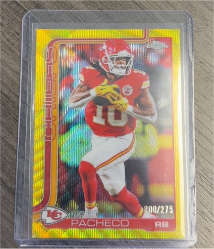 2025 Topps Chrome #149 Isiah Pacheco — front