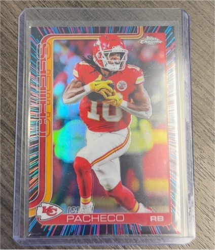 2025 Topps Chrome #149 Isiah Pacheco — front