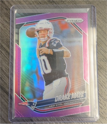2025 Panini Prizm #165 Drake Maye — front