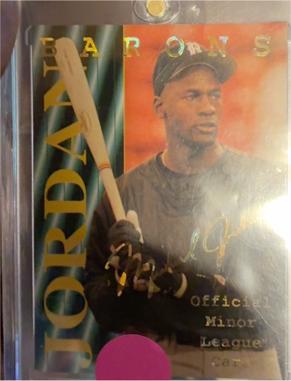 1994 Sports Stars USA #135 Michael Jordan Birmingham Barons — front