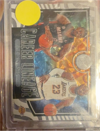 2020-21 Panini Illusions Career Lineage #2 LeBron James — front