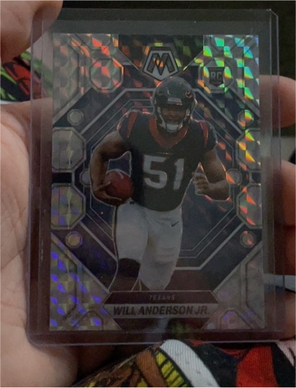 2023 Panini Mosaic #376 Will Anderson Jr. — front