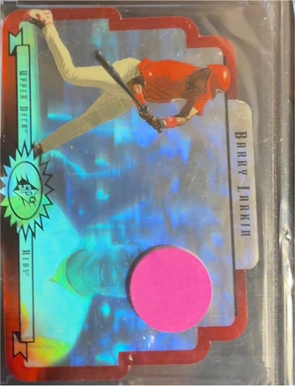 1996 Upper Deck SPx #17 Barry Larkin — front