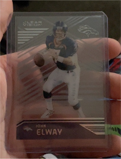 2016 Panini Clear Vision #91 John Elway — front