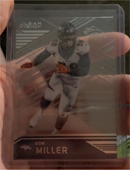 2016 Panini Clear Vision #22 Von Miller — front