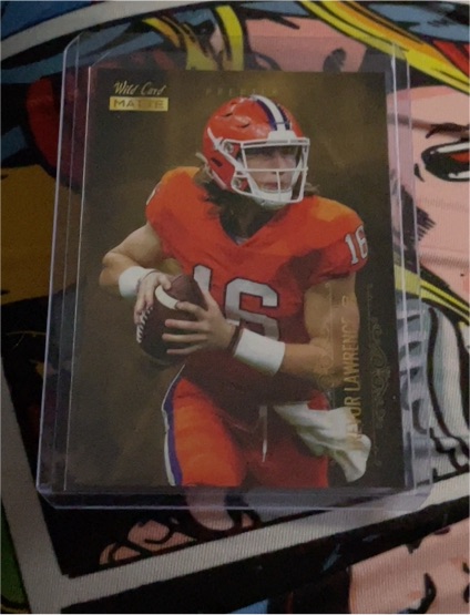 2021 Wild Card Matte #MBC-1 Trevor Lawrence Rookie Card — front
