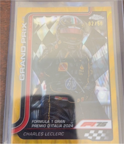 2025 Topps Chrome Formula 1 #137 Charles Leclerc — front