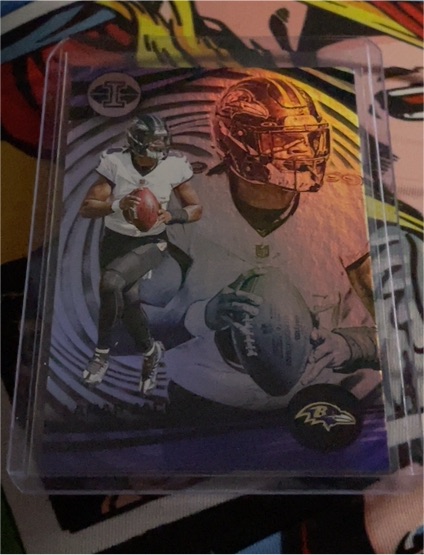2023 Panini Illusions #8 Lamar Jackson — front