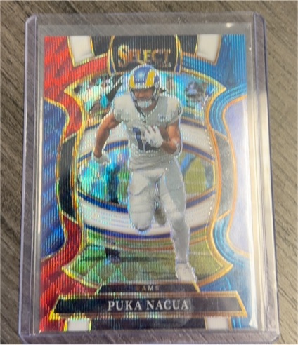 2025 Panini Select #21 Puka Nacua — front