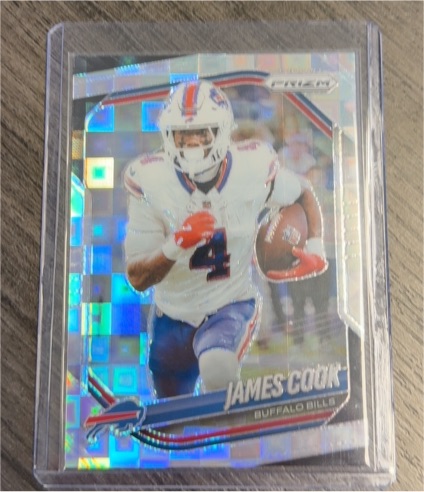 2025 Panini Prizm #27 James Cook — front