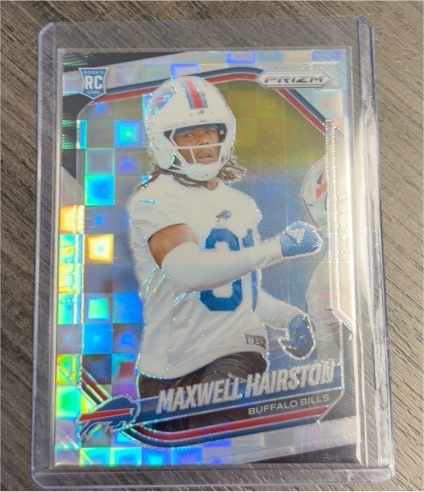 2025 Panini Prizm #360 Maxwell Hairston — front