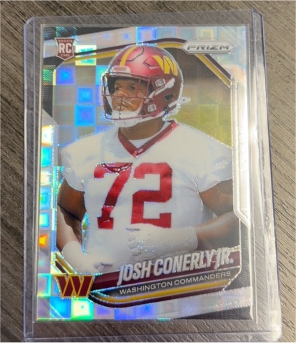 2025 Panini Prizm #382 Josh Conerly Jr. — front