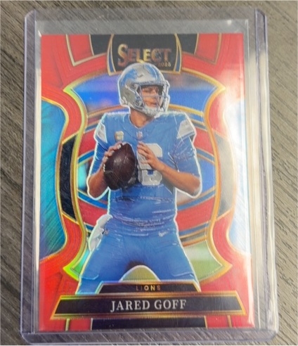 2025 Panini Select #69 Jared Goff — front