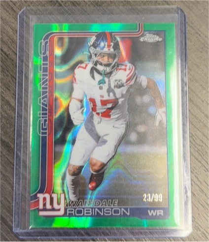 2025 Topps Chrome #227 Wan'Dale Robinson — front
