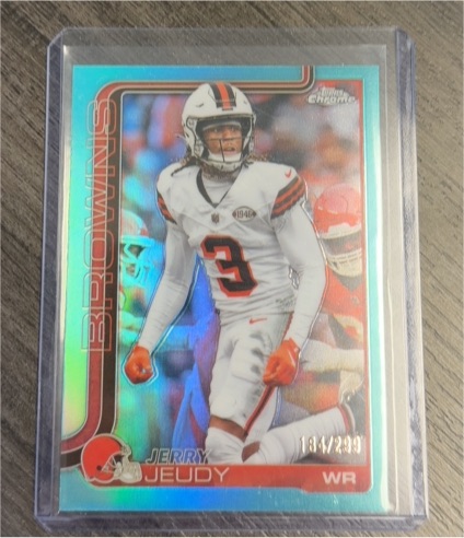 2025 Topps Chrome #68 Jerry Jeudy — front