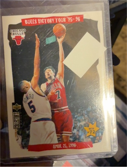 1996-97 Upper Deck Collector's Choice #29 Toni Kukoc Chicago Bulls — front
