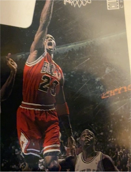 1997 Michael Jordan Upper Deck collectors choice card #389 — front