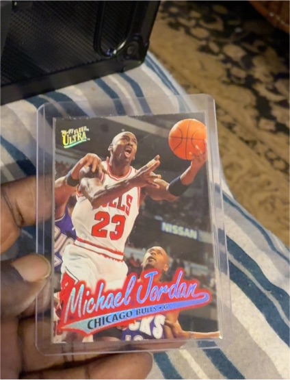1996-97 Fleer Ultra #16 Michael Jordan Chicago Bulls — front