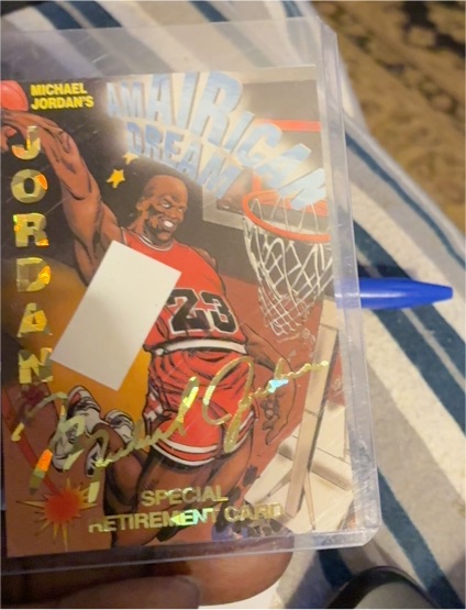 1993-94 Sports Edition Special Retirement Michael Jordan — front