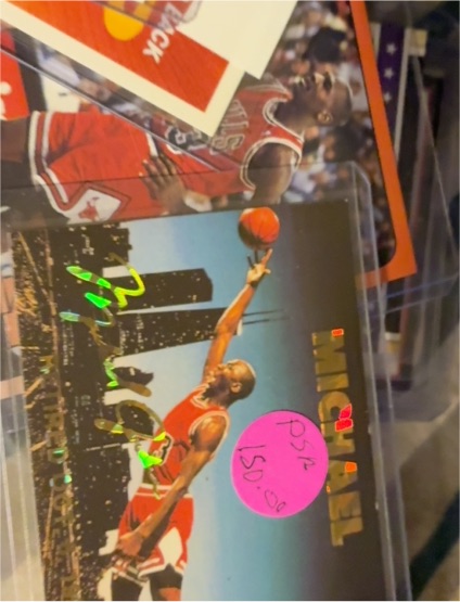 1990 Fleer #1 Michael Jordan — front