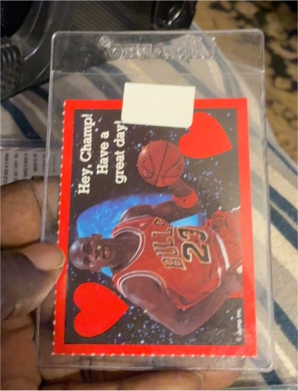 1990 Jump Inc #NNO Michael Jordan Hey, Champ! Have a Great Day — front