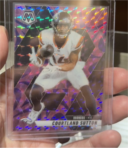 2025 Panini Mosaic #64 Courtland Sutton — front