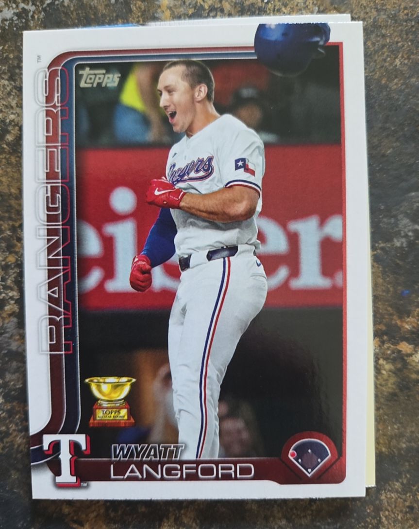 2025 Topps Series 2 #455 Wyatt Langford — front