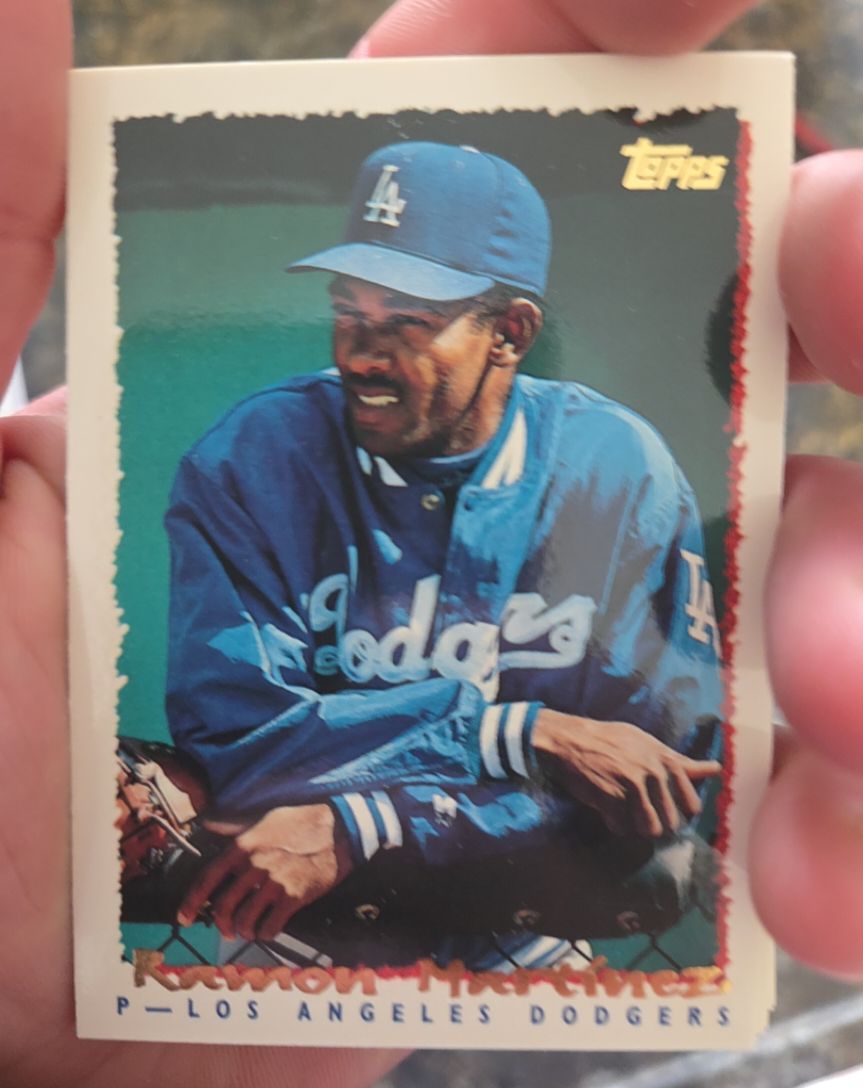 1995 Topps #275 Ramon Martinez — front