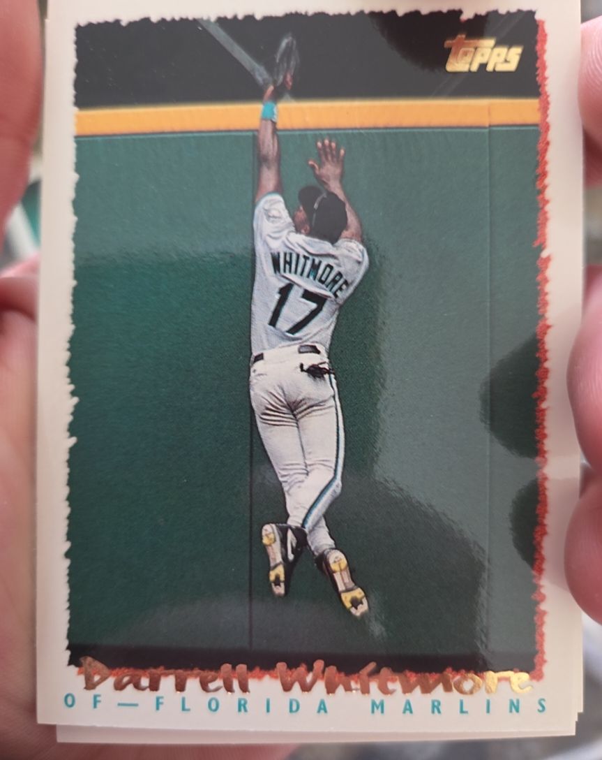 1995 Topps #225 Darrell Whitmore — front