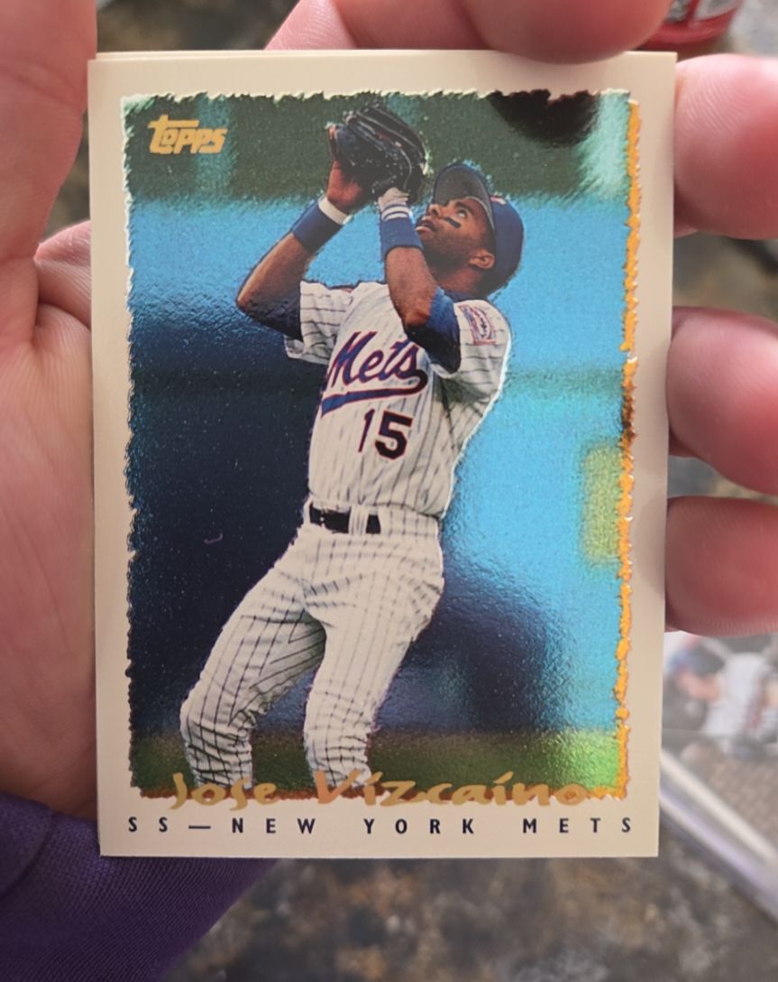 1995 Topps #14 Jose Vizcaino — front
