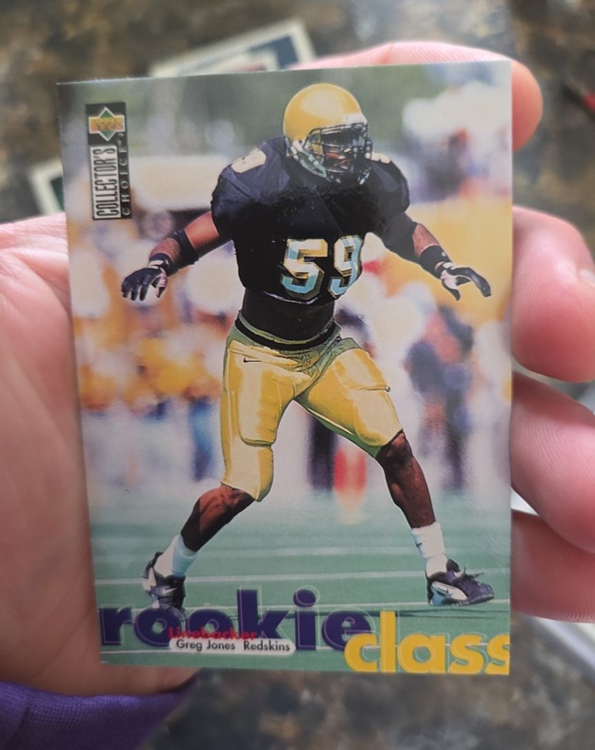 1997 Upper Deck Collector's Choice #43 Greg Jones — front