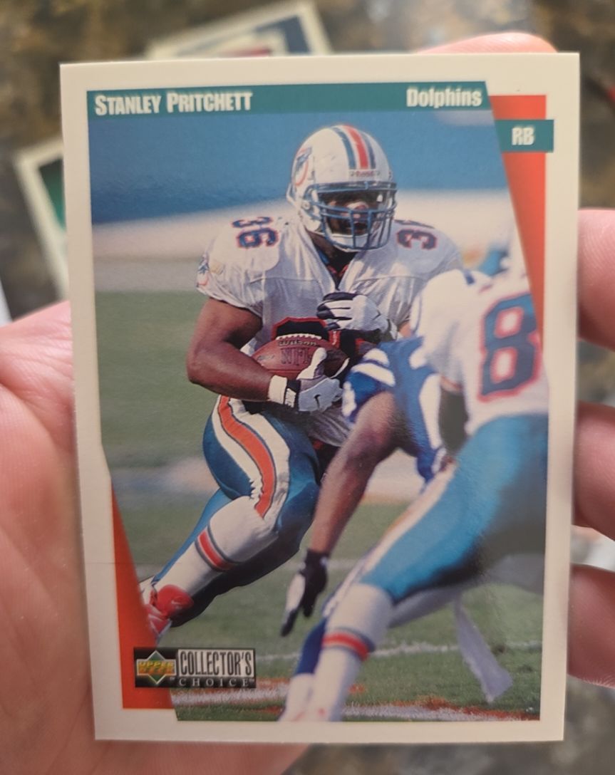 1997 Upper Deck Collector's Choice #171 Stanley Pritchett — front