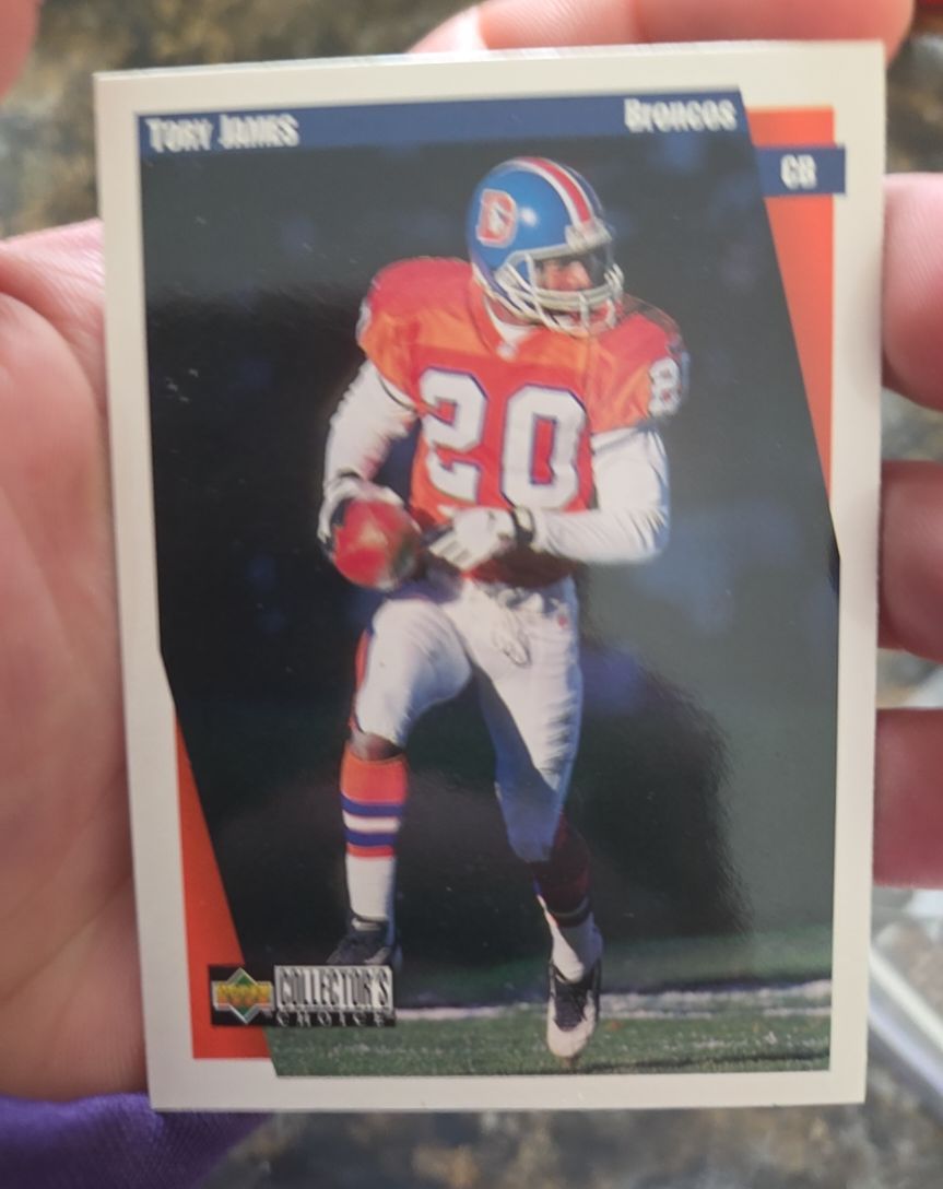 1997 Upper Deck Collector's Choice #116 Tory James — front