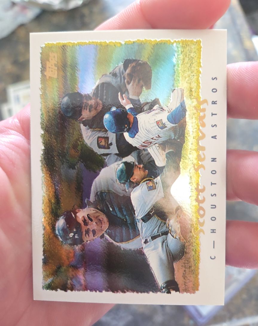 1995 Topps #342 Scott Servais — front