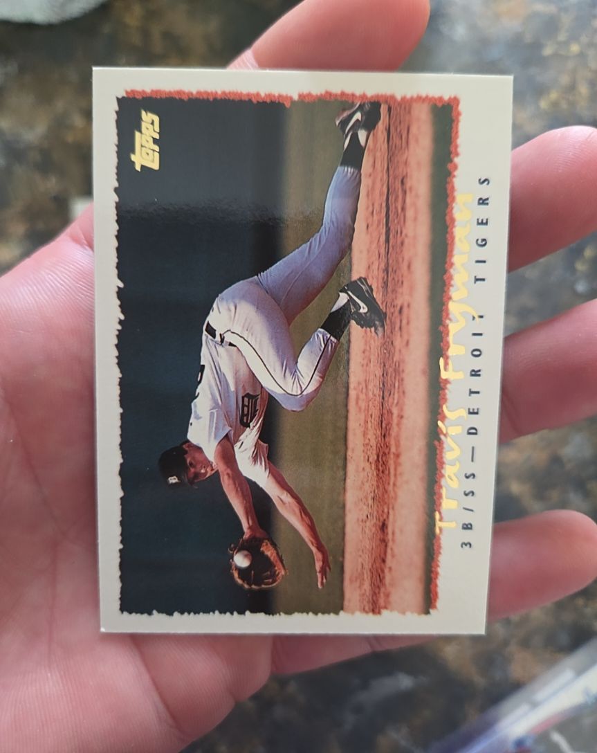 1995 Topps #40 Travis Fryman — front
