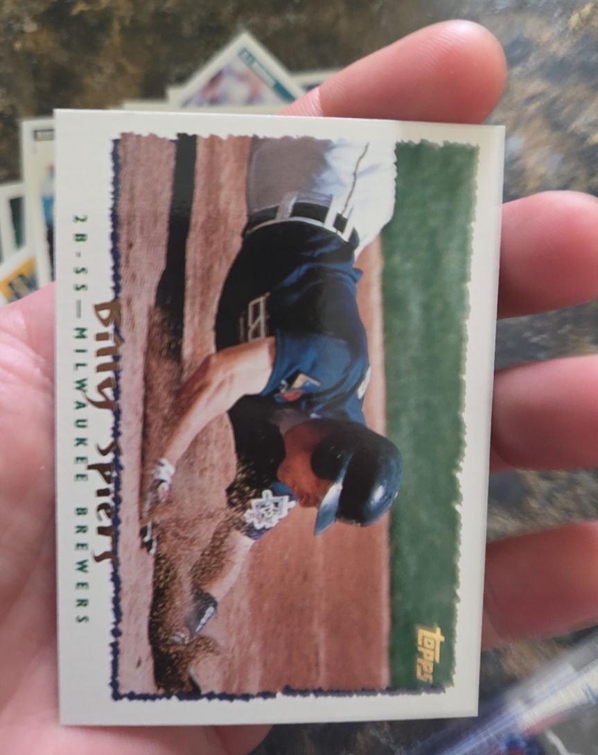 1995 Topps #188 Bill Spiers — front