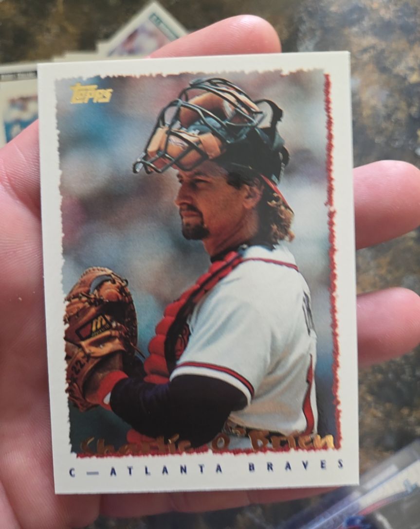 1995 Topps #379 Charlie O'Brien — front
