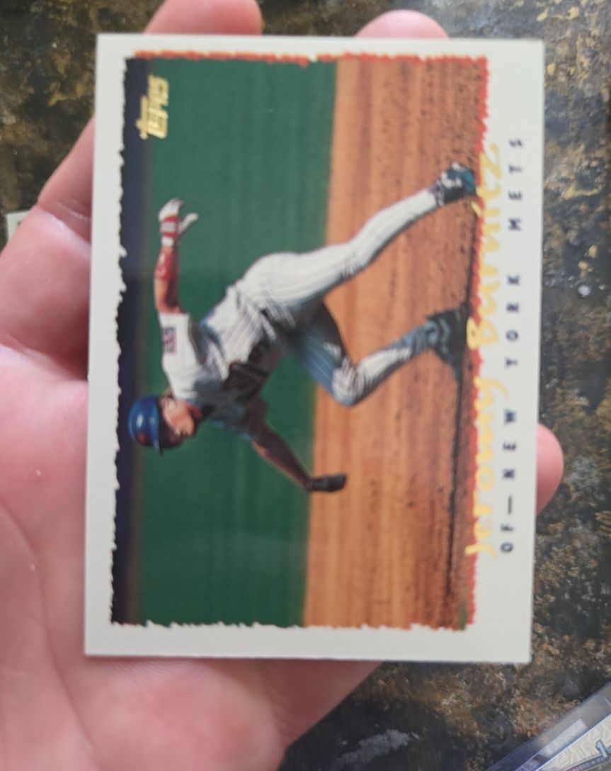 1995 Topps #185 Jeff Kent — front