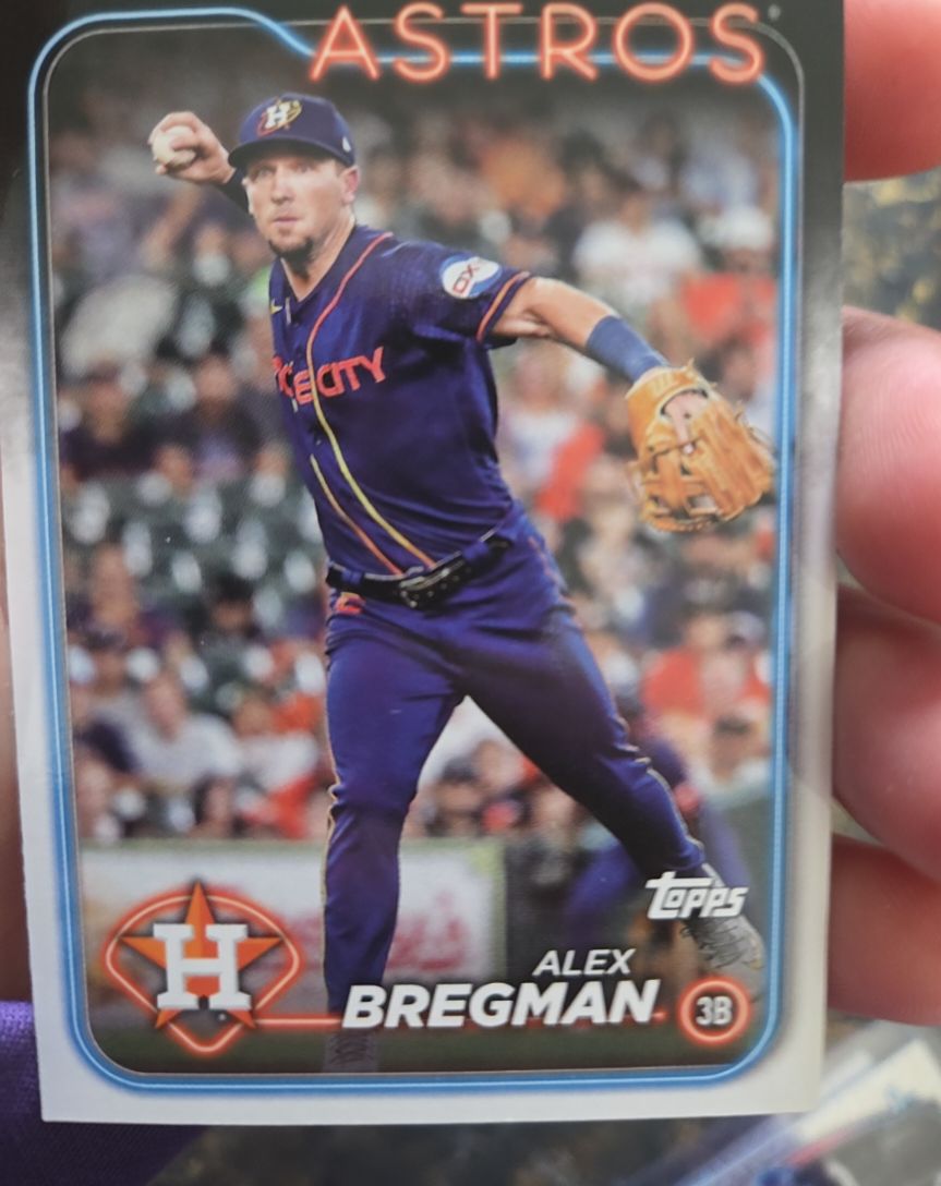 2024 Topps Series 1 #84 Alex Bregman Houston Astros — front