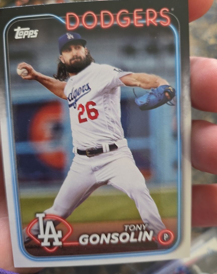 2024 Topps Series 1 #87 Tony Gonsolin — front