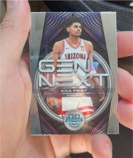 2025-26 Bowman #GN-3 Koa Peat Gen Next — front