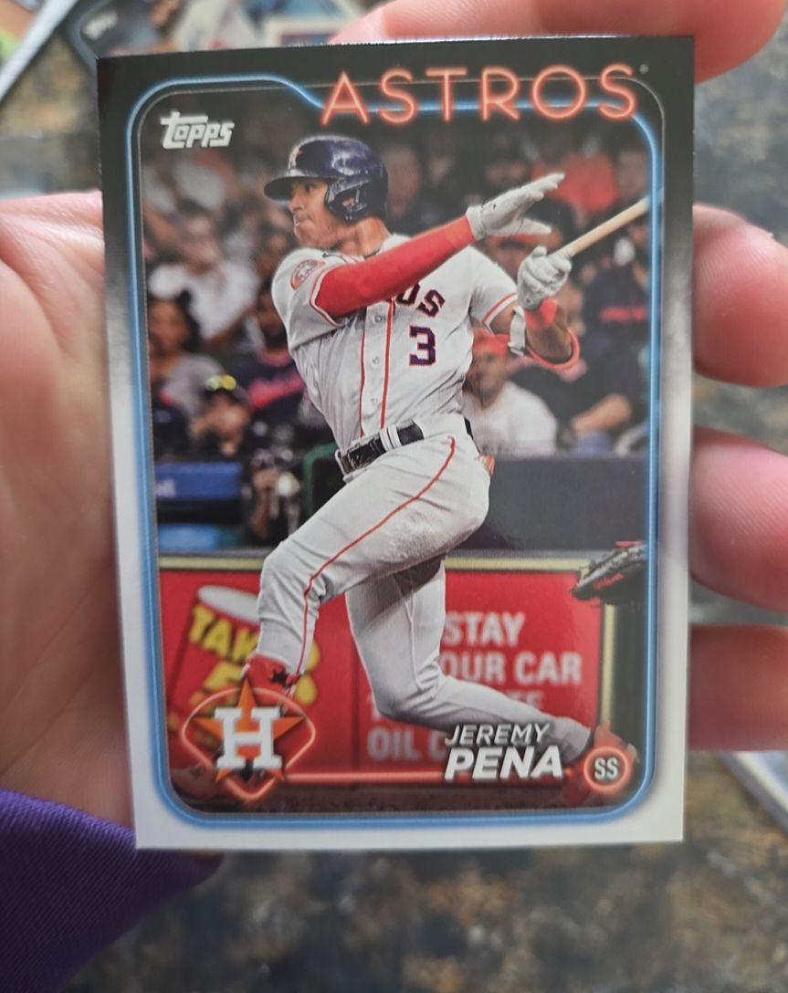 2024 Topps Series 2 #472 Jeremy Peña Houston Astros — front